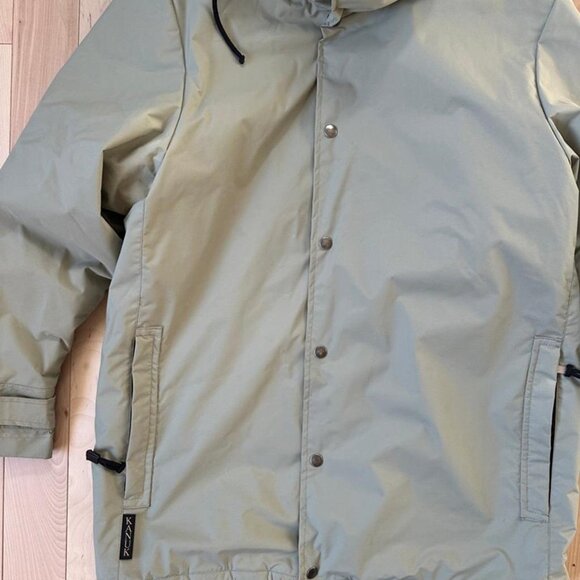 Kanuk Waterproof Fleece-Lined Jacket – Sage Green – Size 4 Made in Canada - Picture 3 of 8